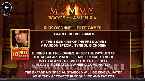 The Mummy Books Of Amun Ra Review 2024